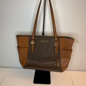 Michael Kors Two-Tone Brown Tote